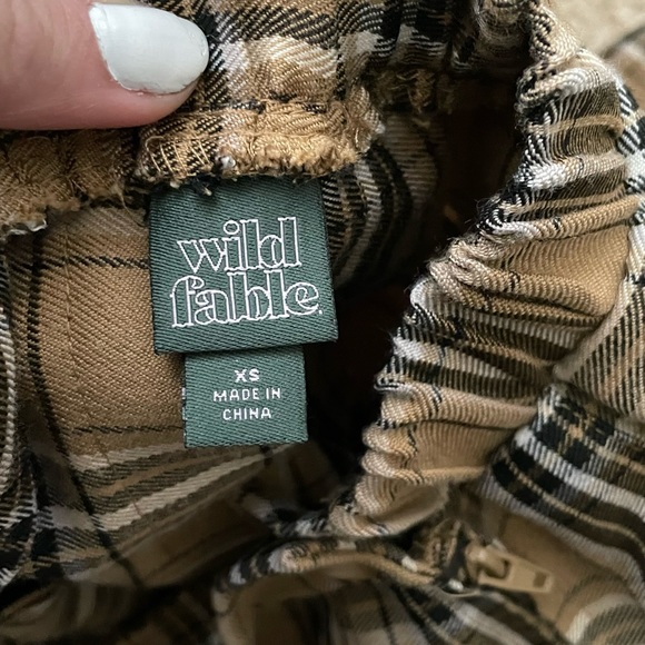 Wild Fable Academic-Style Plaid Skirt - Picture 4 of 4